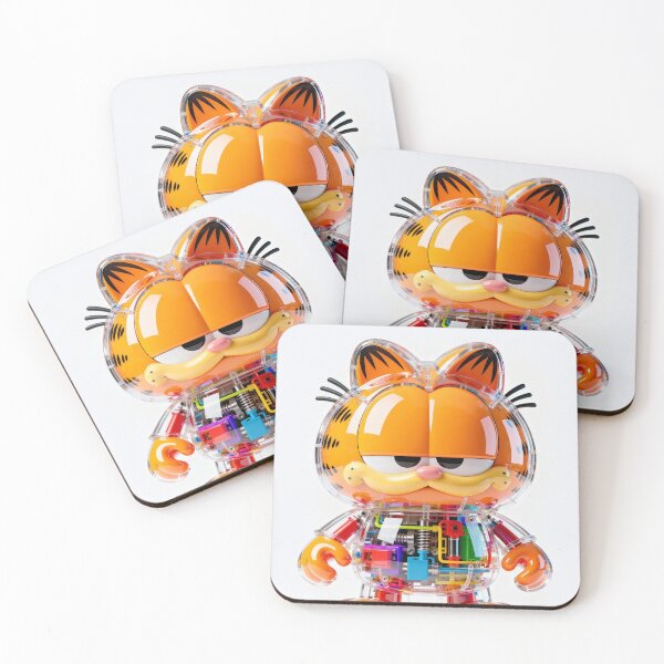 Item preview, Designer cartoon art toy garfield designed and sold by MonkStudio.
