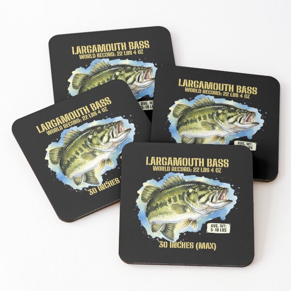 Item preview, Educational Largemouth Bass Overview with Bright Visual Style designed and sold by SplashTastic.