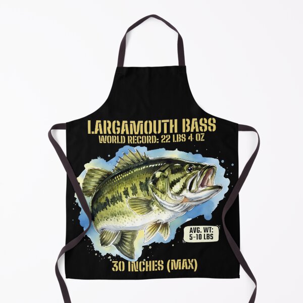 Item preview, Educational Largemouth Bass Overview with Bright Visual Style designed and sold by SplashTastic.