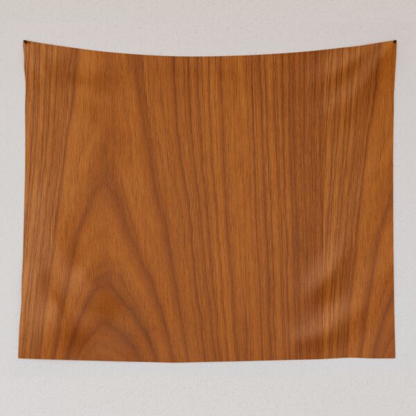 Item preview, Teak Wood Grain Texture, reddish brown tones wooden designed and sold by patterncrow.