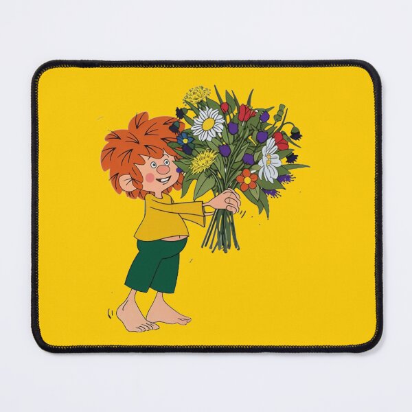 Item preview, Pumuckl gives a beautiful bouquet of flowers designed and sold by DieViolettHund.
