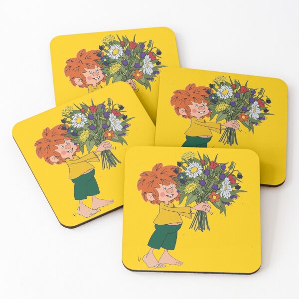 Item preview, Pumuckl gives a beautiful bouquet of flowers designed and sold by DieViolettHund.