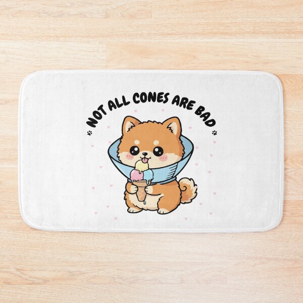 Item preview, Not All Cones Are Bad Pomeranian Dog Cone - Funny Ice Cream designed and sold by The Real Life Symphony.