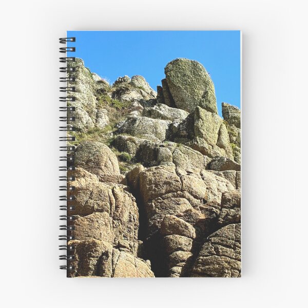 Item preview, Granite Cliffs, Porthcurno, Cornwall, England designed and sold by CharlottePlaceArt.