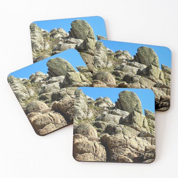 Item preview, Granite Cliffs, Porthcurno, Cornwall, England designed and sold by CharlottePlaceArt.