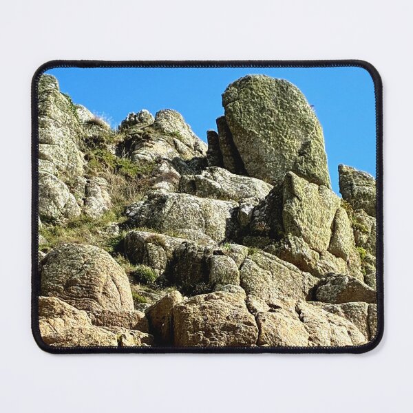 Item preview, Granite Cliffs, Porthcurno, Cornwall, England designed and sold by CharlottePlaceArt.