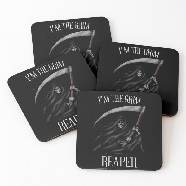 Item preview, I'm the grim reaper Spooky Halloween T-Shirt designed and sold by OldSkullDesigns.