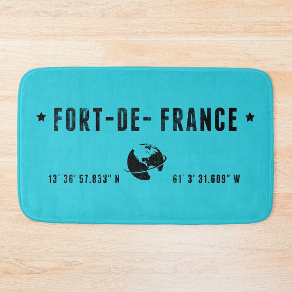 Item preview, Fort-de-France Geographic Coordinates Design designed and sold by capricedefille.