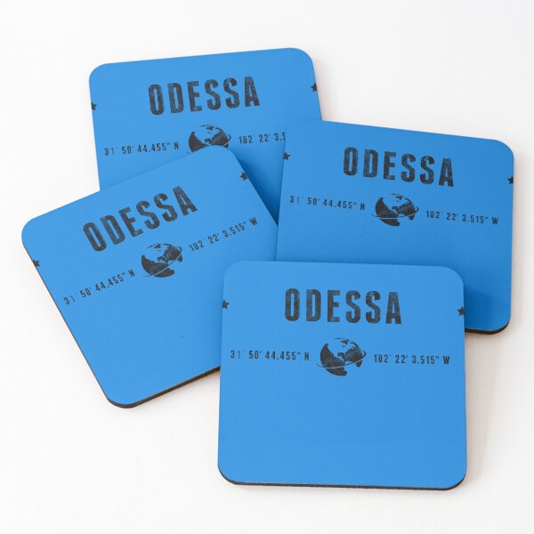 Item preview, Odessa Geographic Coordinates Design designed and sold by capricedefille.