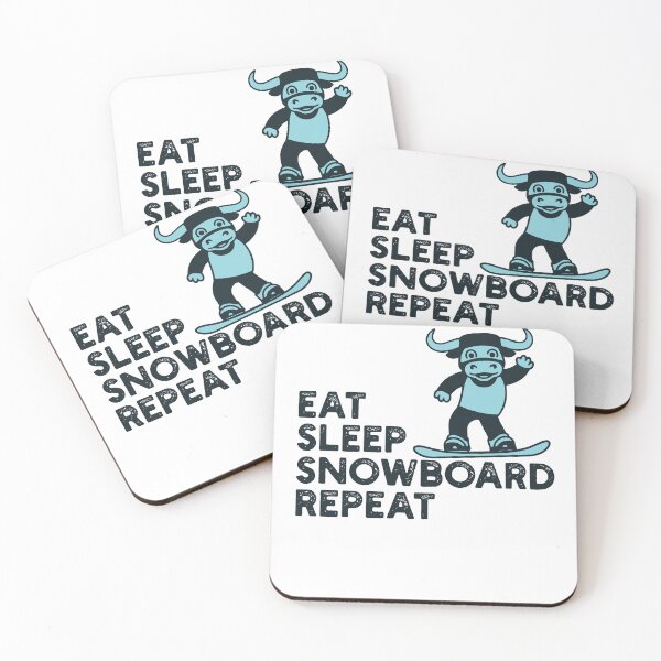 Item preview, Eat Sleep Snowboard Repeat designed and sold by AdventArt.