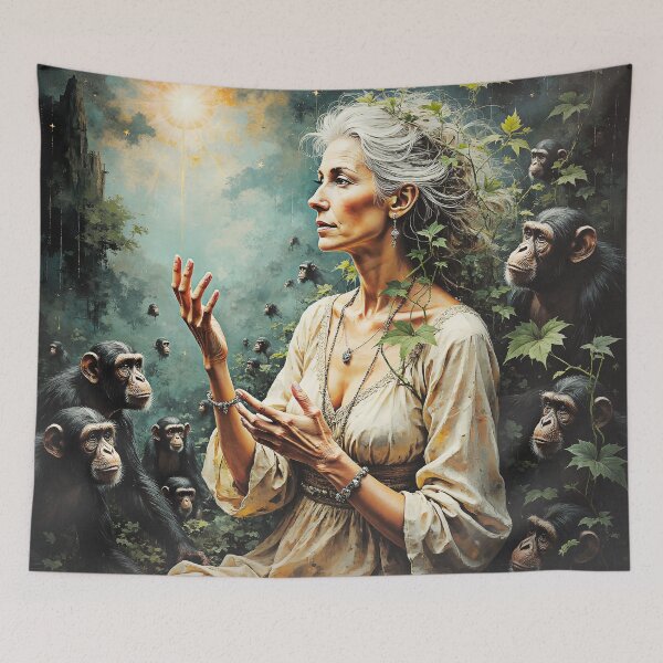 Item preview, Dame Valerie Jane Morris Goodall, RIP designed and sold by Huskyyy Designs.