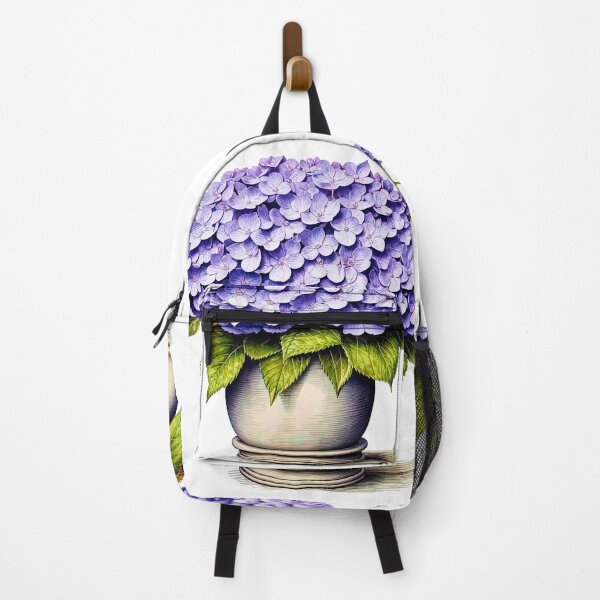 Item preview, Vibrant Hydrangea Bouquet in Ornate Vase designed and sold by LanaGustavsson.