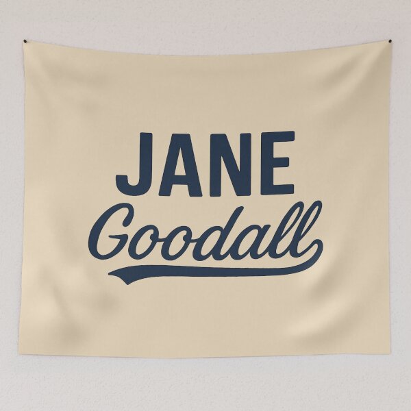 Item preview, Jane Goodall designed and sold by Anniko Art Studio.
