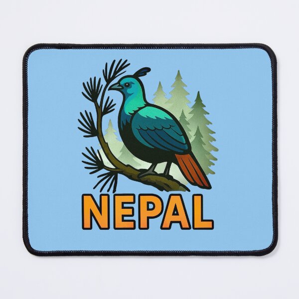 Item preview, Nepal -- Himalayan Monal Bird designed and sold by Myra365Art.