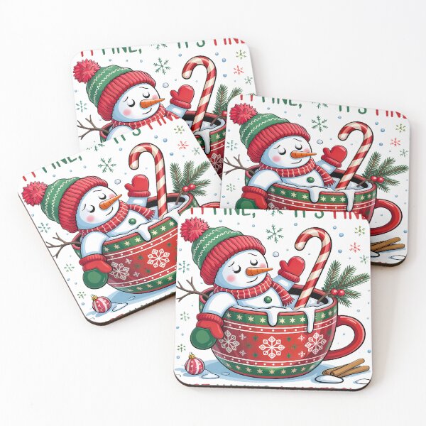 Item preview, Funny Cute Snowman designed and sold by Kamtorn.