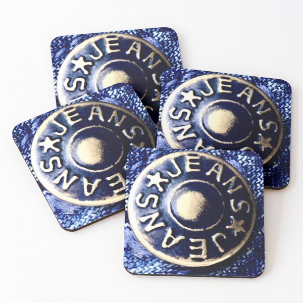 Item preview, Vintage Denim Button Design designed and sold by capricedefille.