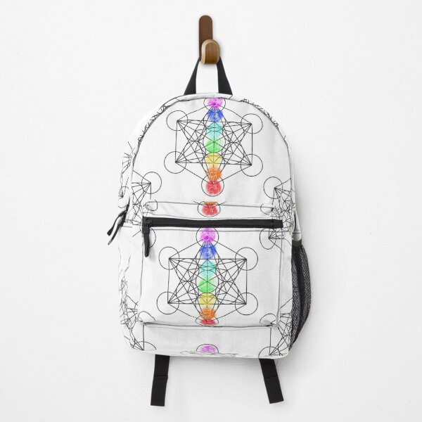 Item preview, Chakra on Metatron's Cube in Black designed and sold by Hues of Zen.