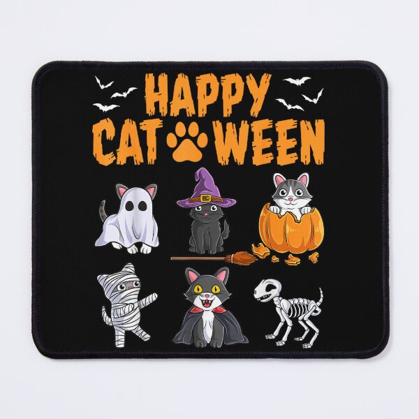 Item preview, Happy Cat-Ween Cute Halloween Cats Funny Kitten Costume Spooky Season Design designed and sold by RuperDelois.