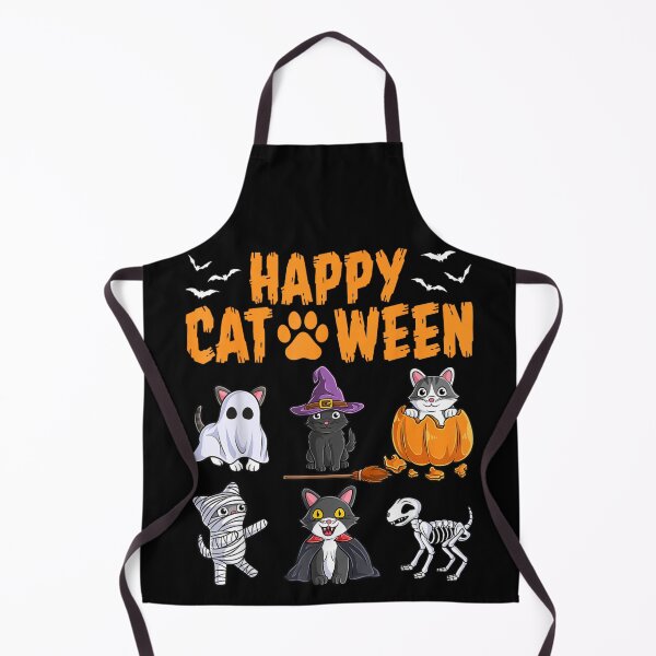Item preview, Happy Cat-Ween Cute Halloween Cats Funny Kitten Costume Spooky Season Design designed and sold by RuperDelois.