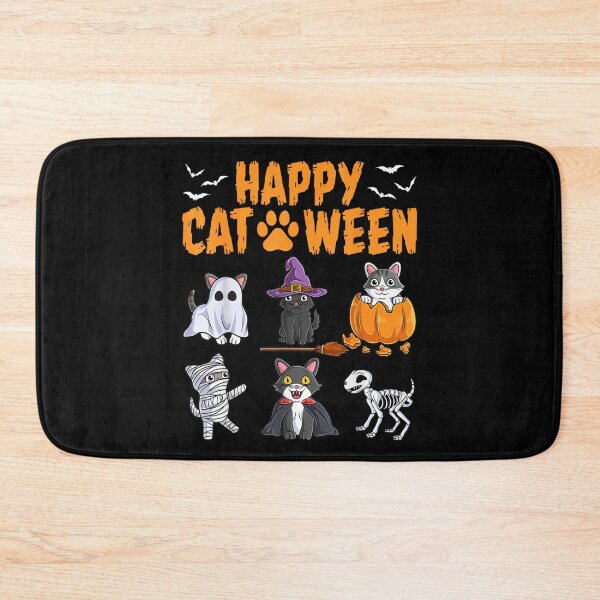 Item preview,  Happy Cat-Ween Cute Halloween Cats Funny Kitten Costume Spooky Season Design designed and sold by RuperDelois.