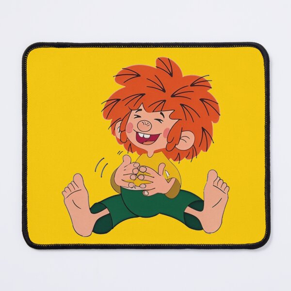 Item preview, Pumuckl sits and dies of laughter designed and sold by DieViolettHund.