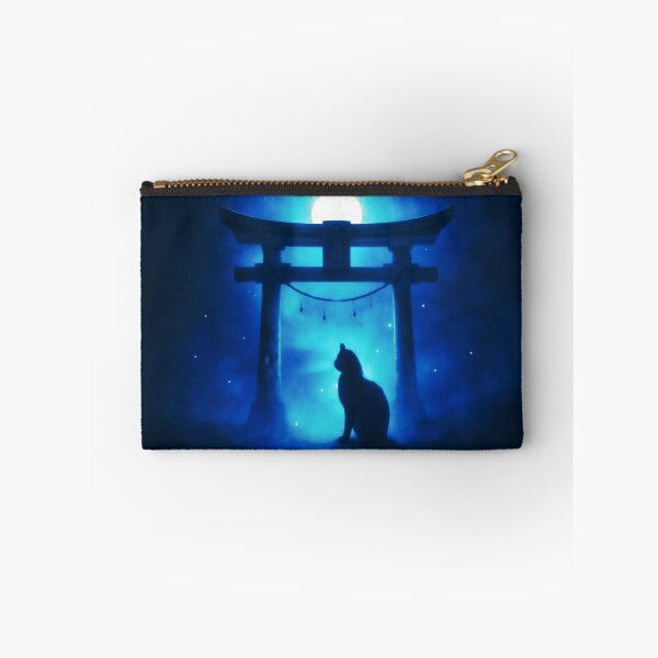 Item preview, Lunar Silence: Zen Cat under the Torii Gate designed and sold by TakaArtWorks.
