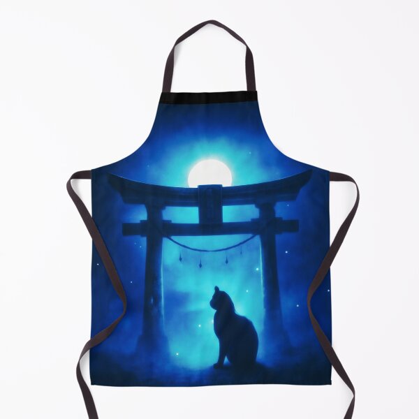 Item preview, Lunar Silence: Zen Cat under the Torii Gate designed and sold by TakaArtWorks.