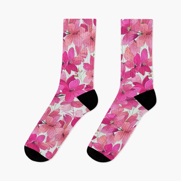 Artikelvorschau, Lebendige rosa Blume entworfen und verkauft von CoolPixels.