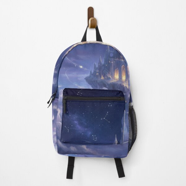 Item preview, Floating Fantasy Castle | Dreamy Night Sky Illustration designed and sold by digitallyyour.