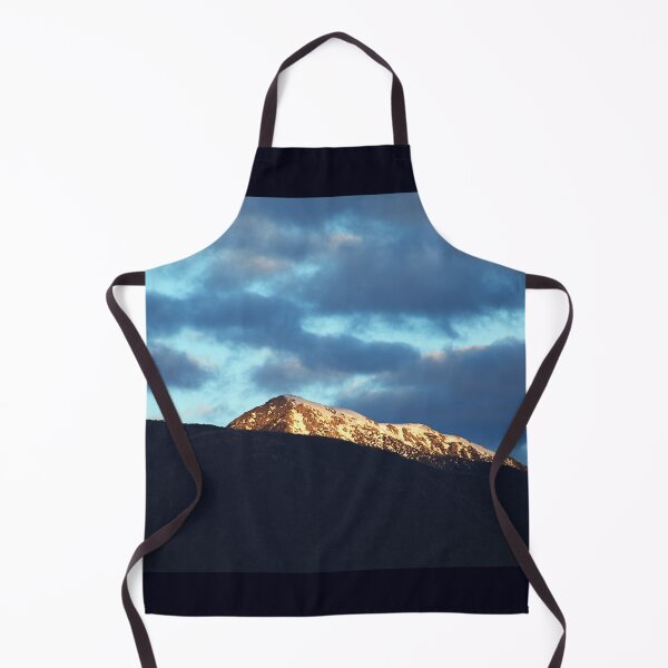 Item preview, Evening Mountain Peak at Sunlit Dusk designed and sold by Joy Watson - Natural Light Photography .