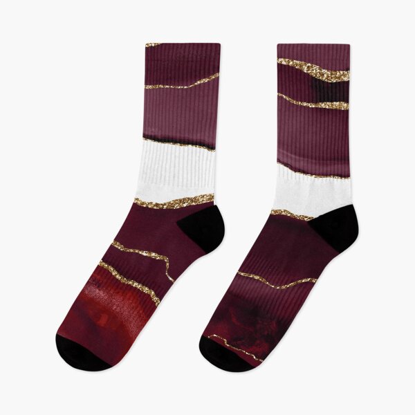 Item preview, Burgundy Gold Agate Design designed and sold by capricedefille.