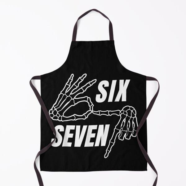 Item preview, Six Seven Skeleton Hand Sign Cool Spooky Halloween Bones Aesthetic Design designed and sold by HarinDonreka.