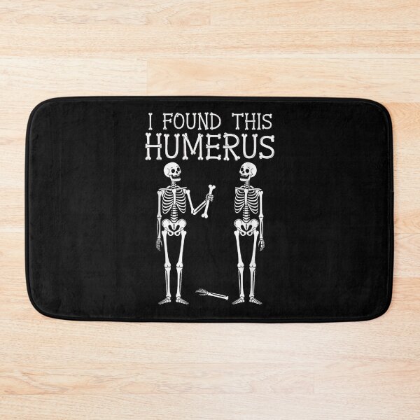 Item preview, I Found This Humerus Funny Skeleton Pun Halloween Joke Cute Bone Humor Design designed and sold by HarinDonreka.