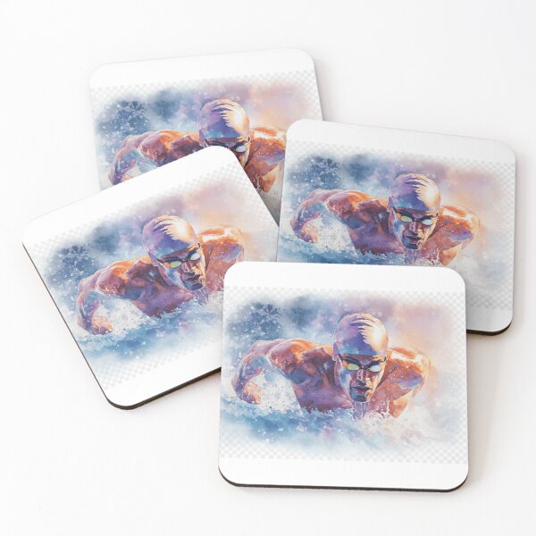 Item preview, Watercolor Swimmer designed and sold by NAIRVANA.