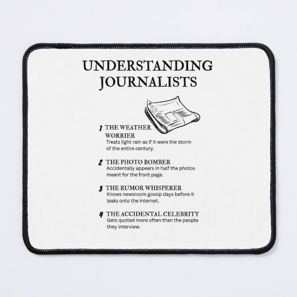 Item preview, Understanding News People – Relatable Media Comedy designed and sold by PsyFlow35.