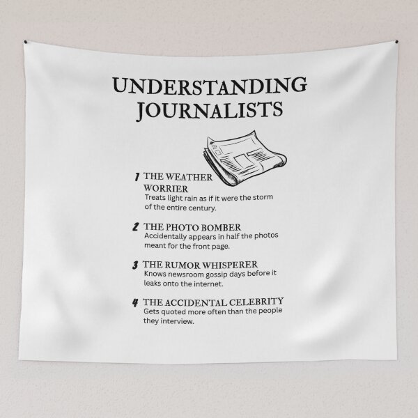 Item preview, Understanding News People – Relatable Media Comedy designed and sold by PsyFlow35.