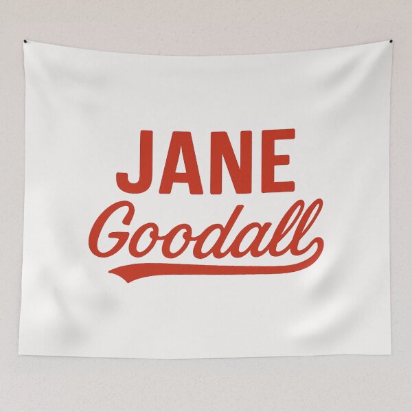 Item preview, Jane Goodall designed and sold by Anniko Art Studio.