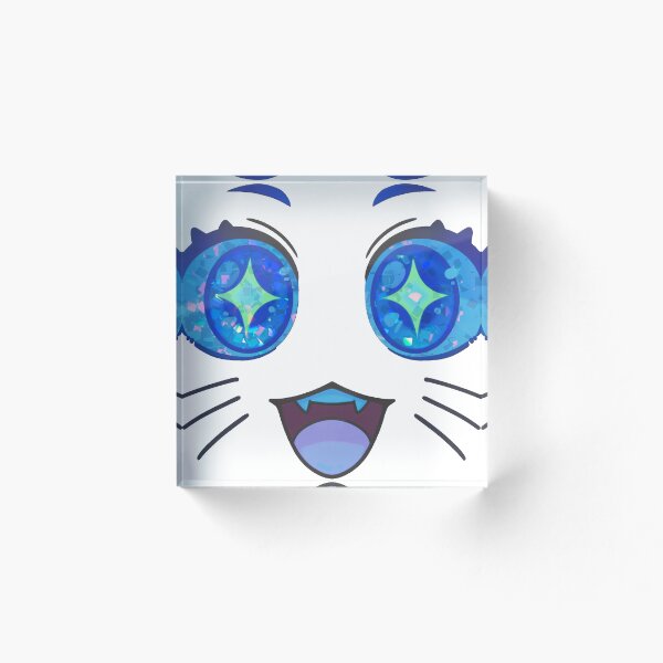 Item preview, Sticker Kawaii Eyes (Glitter) CS2 designed and sold by WhereIsTheArt.