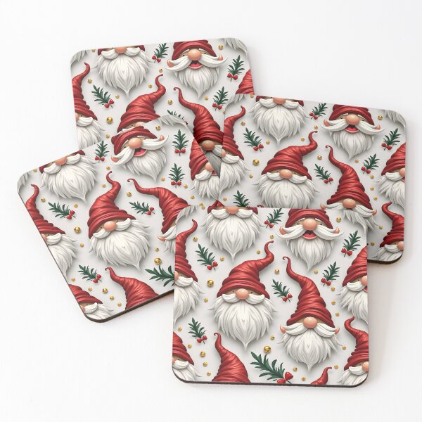 Item preview, Original Santa Christmas Seamless Pattern designed and sold by Huskyyy Designs.