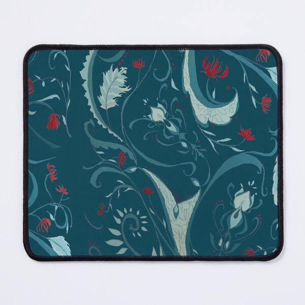 Item preview, Paisley with Red Flowers designed and sold by AnjaliAnanda.