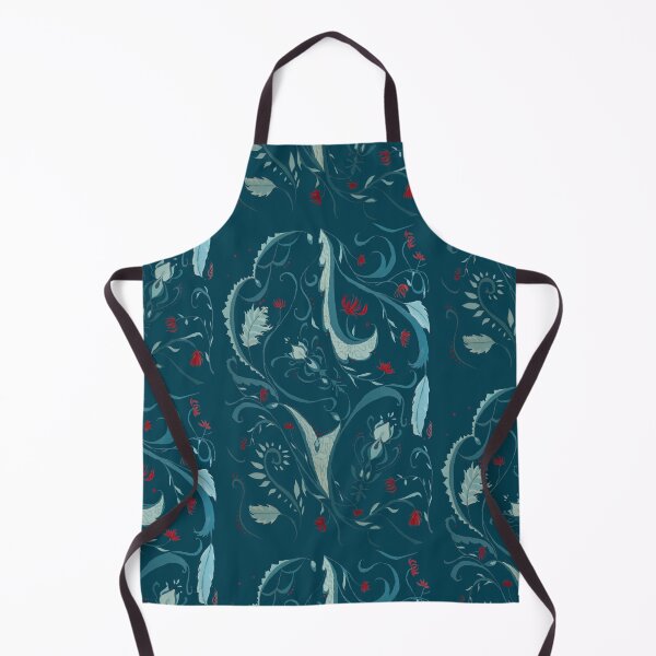 Item preview, Paisley with Red Flowers designed and sold by AnjaliAnanda.