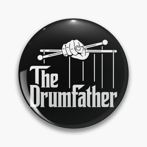 Item preview, The Drumfather – Funny Drummer Musician Design designed and sold by TipTop GFX.
