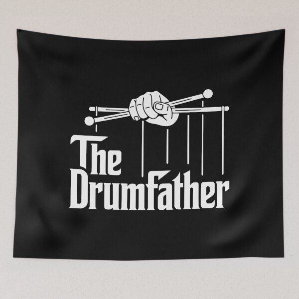 Item preview, The Drumfather – Funny Drummer Musician Design designed and sold by TipTop GFX.