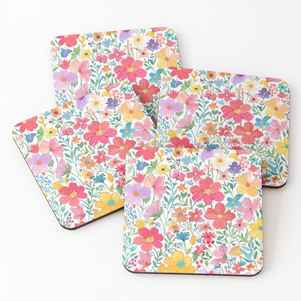 Item preview, Colorful Flowers designed and sold by CoolPixels.