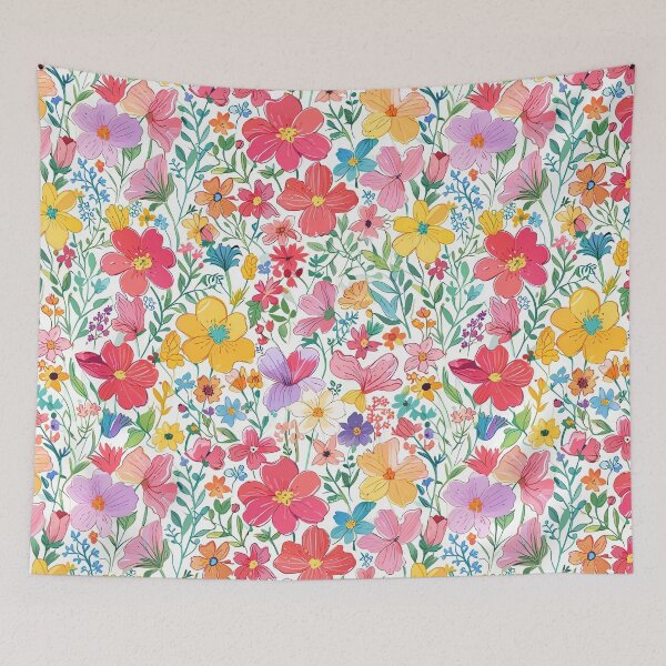 Item preview, Colorful Flowers designed and sold by CoolPixels.