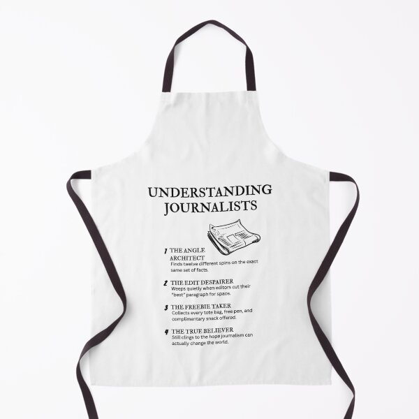 Item preview, Real Journalist Life – Relatable & Funny Press Humor designed and sold by PsyFlow35.