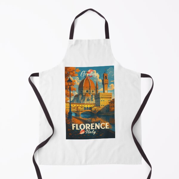 Item preview, 4 Greetings From Florence - Italy - Retro Autumn Dreams designed and sold by lauren-cekhan.