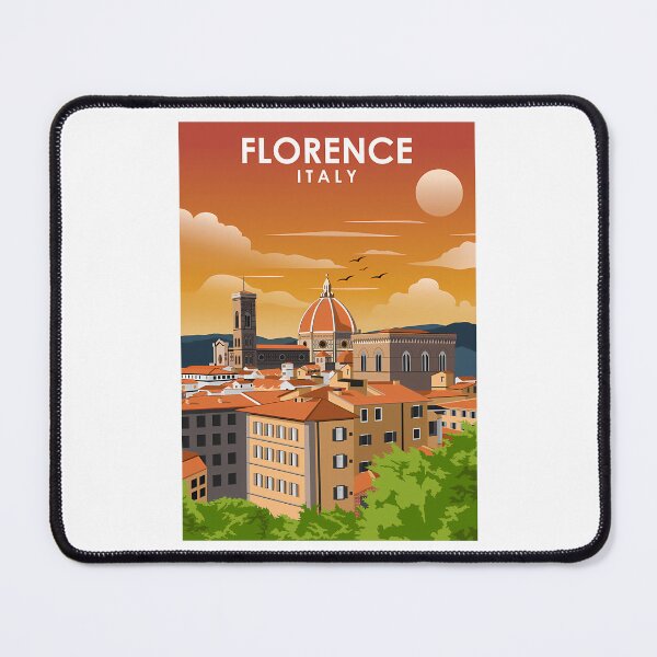 Item preview, 5 Florence Italy Tuscany Vintage Minimal Retro Travel designed and sold by lauren-cekhan.