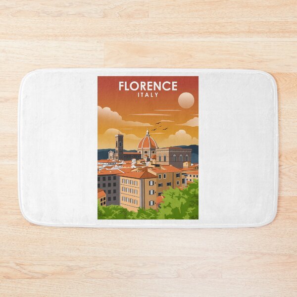 Item preview, 5 Florence Italy Tuscany Vintage Minimal Retro Travel   designed and sold by lauren-cekhan.
