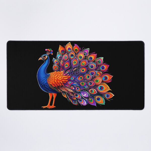 Item preview, VIBRANT PEACOCK WITH A MESSAGE designed and sold by WendyMaree.
